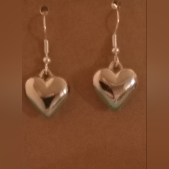 Jewelry - Silver Heart Earrings